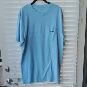 Patagonia Men's Light Blue Short Sleeve Tee